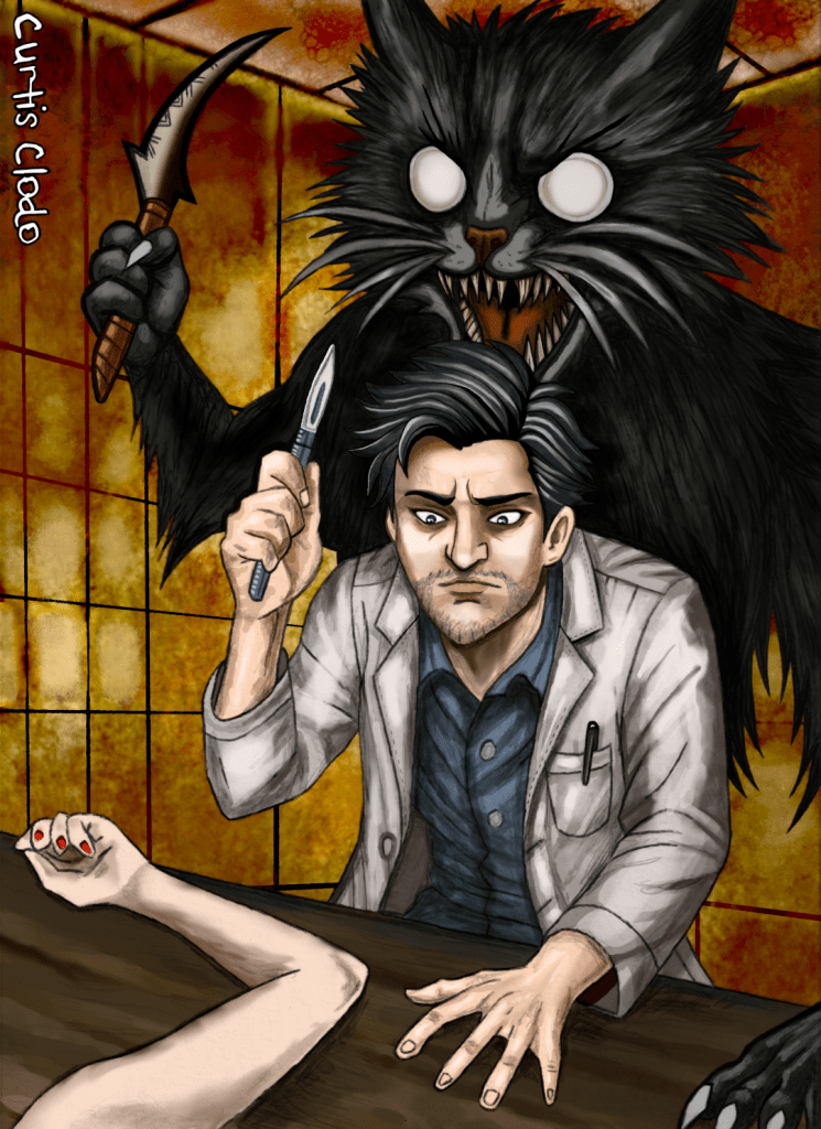 Illustration de "Daimôn" par Curtis Clodo.